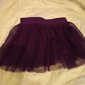 Kids Korner plum tulle skirt 18mos